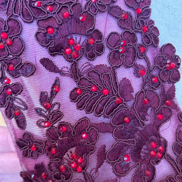 Gorgeous Maroon Prom Dress - Picture 10 of 13